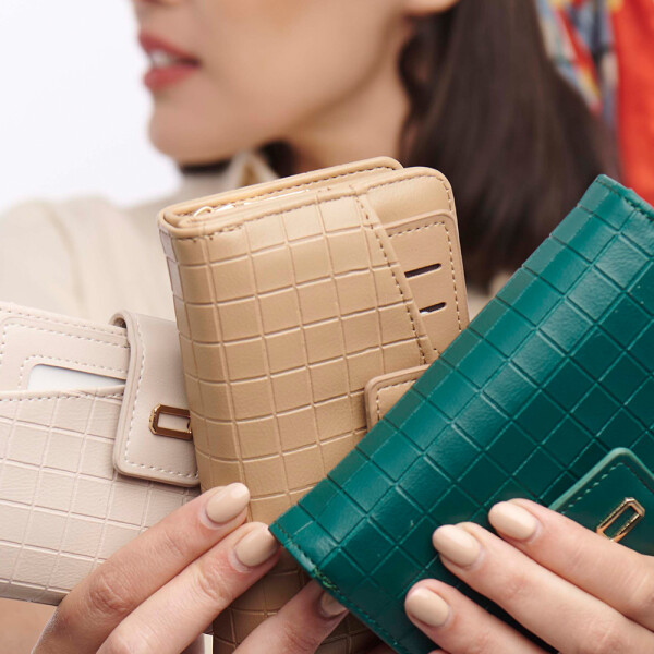 Billetera con Portadocumento Olivia Beige