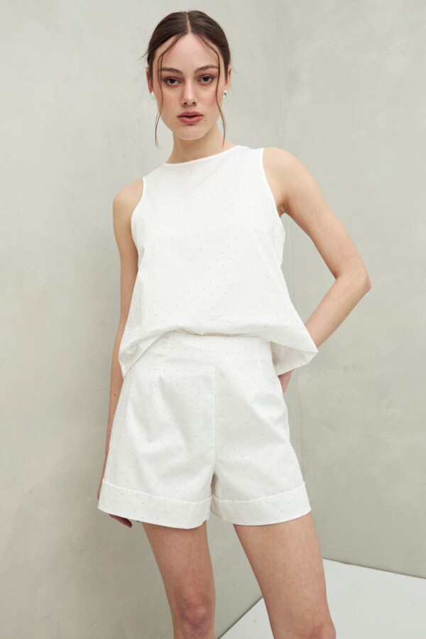 SHORT AIDEN Crudo
