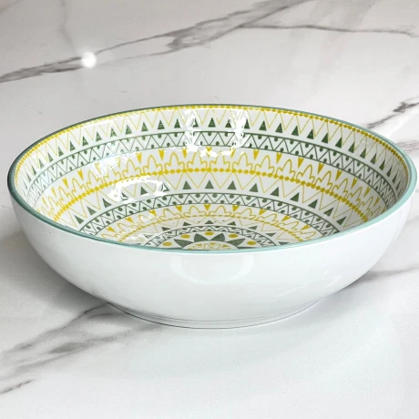 Bowl Multicolor Ensaladera Ø25cm x Alto 7cm Bowl Multicolor Ensaladera Ø25cm x Alto 7cm