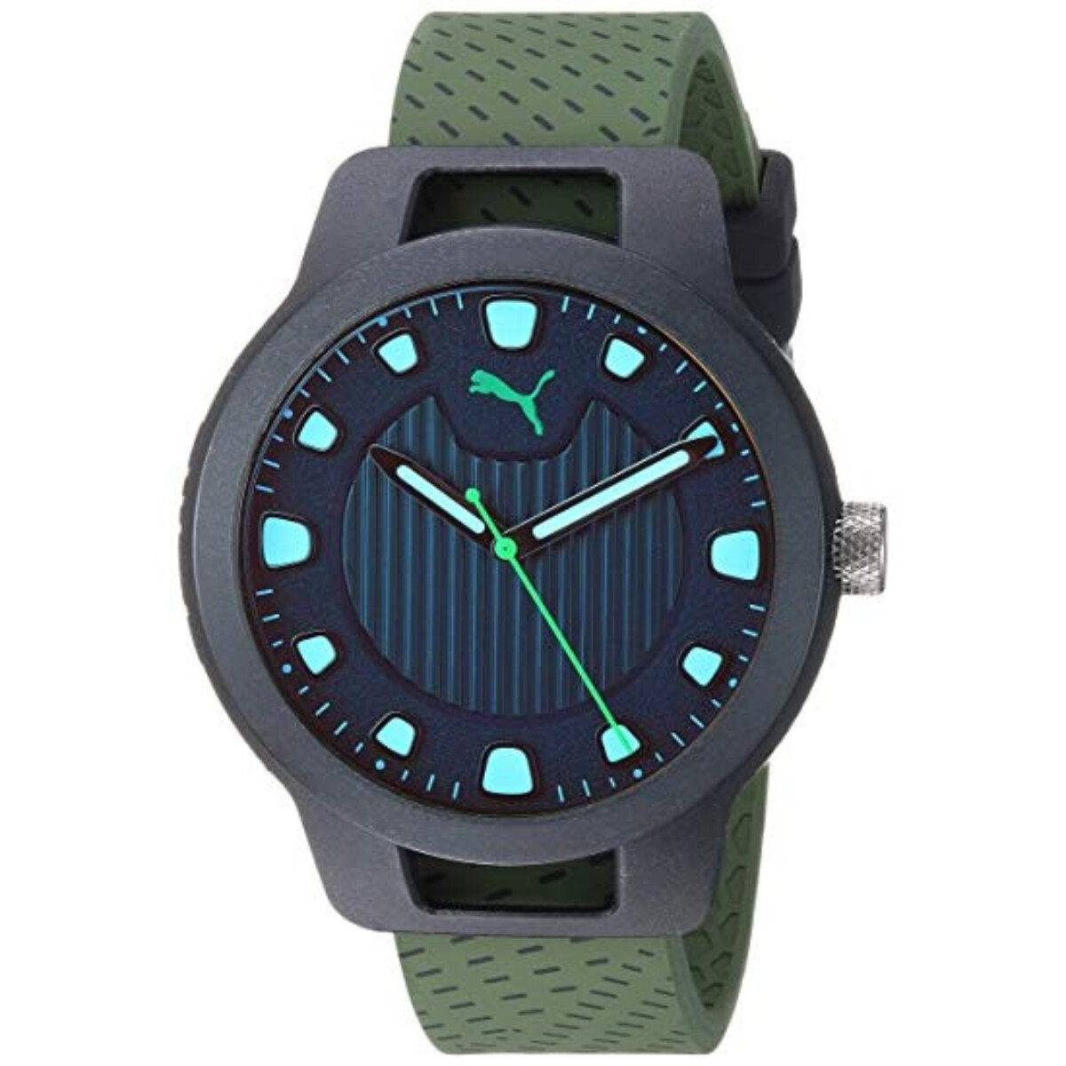 Reloj Puma Deportivo Silicona Verde 