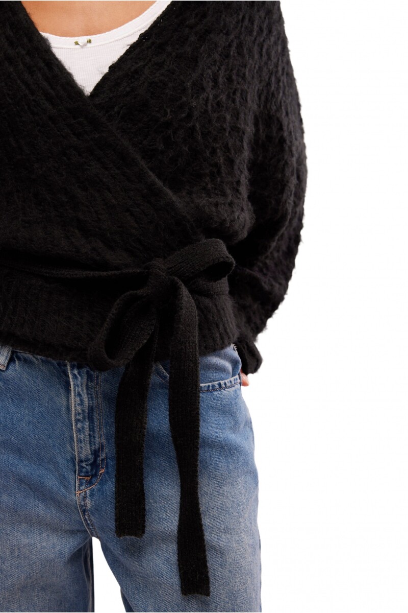 CARDIGAN OVER YOU Negro