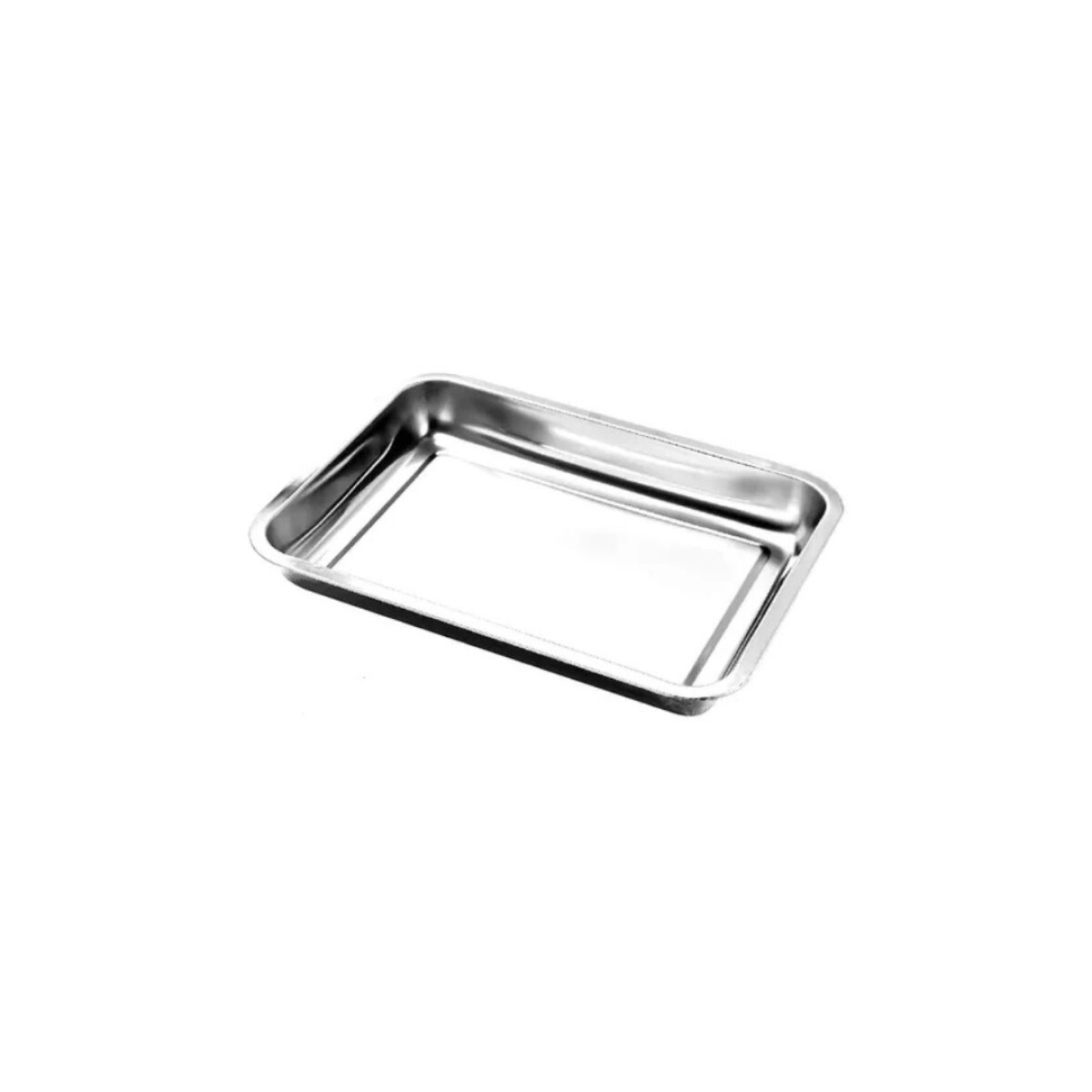 ASADERA ACERO INOXIDABLE 40X30X7CM - PLATEADO 