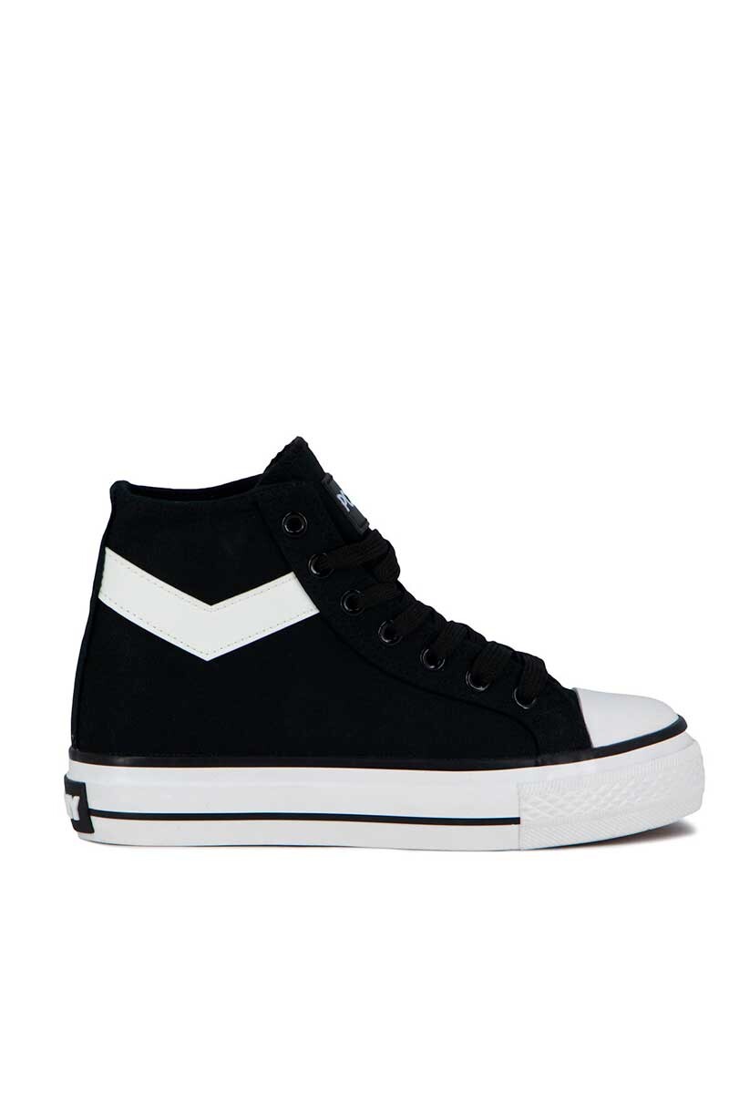 BOTA PONY FIFTH AVE MID PLATAFORMA Negro