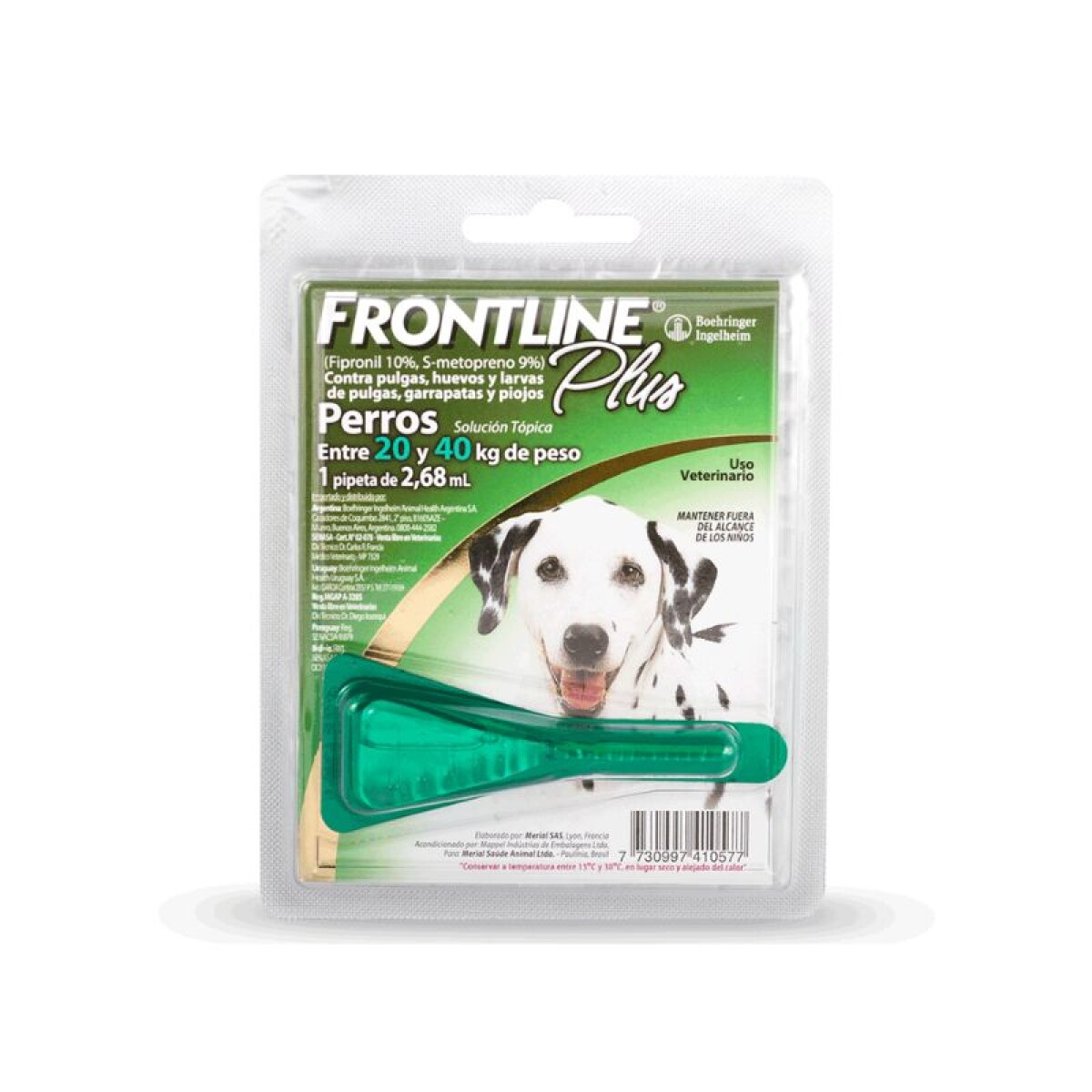 FRONTLINE PLUS PERROS 20-40 KG - Frontline Plus Perros 20-40 Kg 