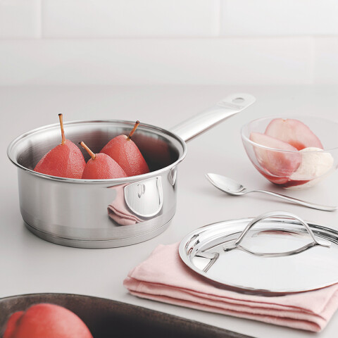 Cacerola con mango con tapa Ø14 -1,1L PROFESSIONAL TF1710
