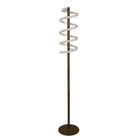 VELADOR DE PIE LED ONDA 1L 20W 3000K CHOCOLATE VELADOR DE PIE LED ONDA 1L 20W 3000K CHOCOLATE