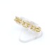 Anillo en oro 18k tipo panther 3 hilos Anillo en oro 18k tipo panther 3 hilos