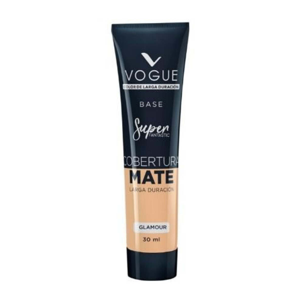 Base Vogue Super Cobertura Mate Glamour – Maquillaje Profesional y Duradero