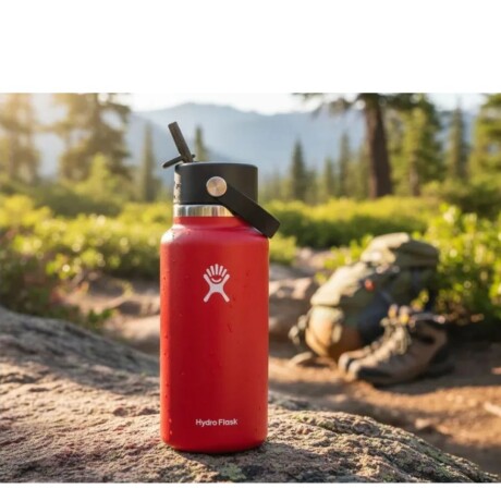 Botella 32 Oz (946ml) Wide flex straw cap Hydro Flask GOJI