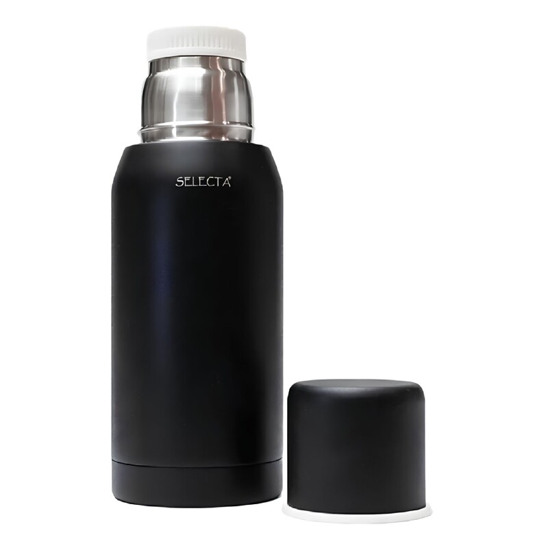 Termo Selecta Aqua Doble pared 750 ml Negro