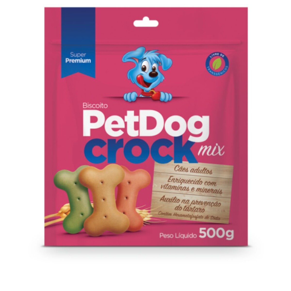 Galletita Petdog Crock Mix 500 Gr 
