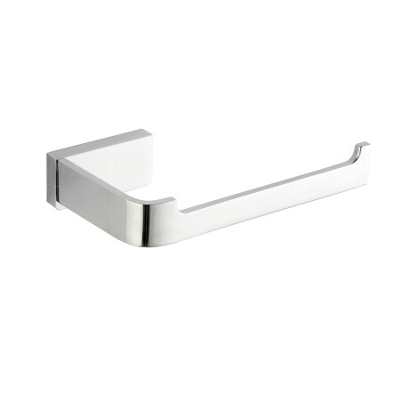 PORTA ROLLO LATON METAL TERM. BRILLO COLOR CROMO CROMO