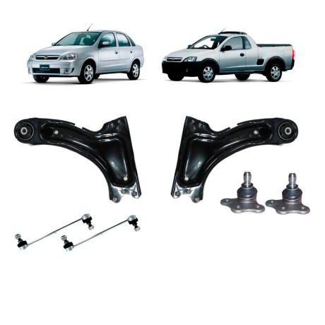 SUSPENSION VARIOS COMBO KIT TREN DELANTERO CHEVROLET CORSA 2 MONTANA /10 SUSPENSION VARIOS COMBO KIT TREN DELANTERO CHEVROLET CORSA 2 MONTANA /10