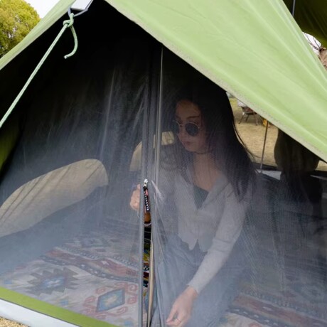Carpa canadiense Nest para 4 personas - Blackdeer Verde