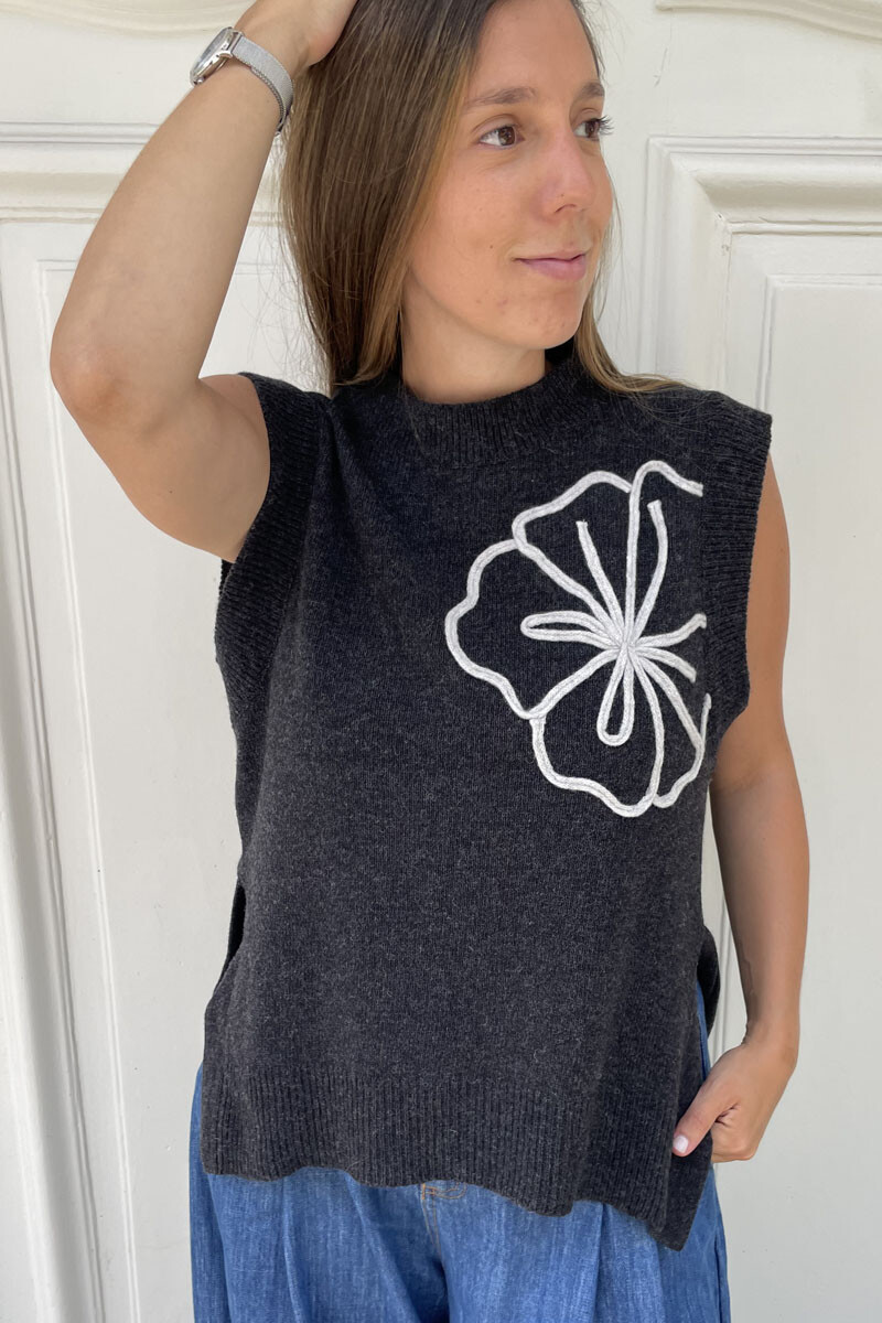 Chaleco Lirio - Negro 