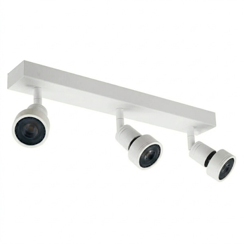 AASO Lámpara Niza Triple Orientable Blanca