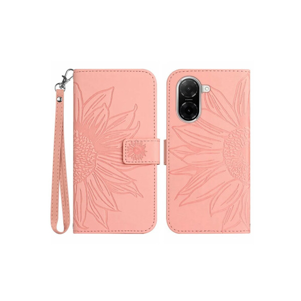 Flip cover para Xiaomi Redmi A5 diseño girasol color rosa Flip Cover Para Xiaomi Redmi A5 Diseño Girasol Color Rosa