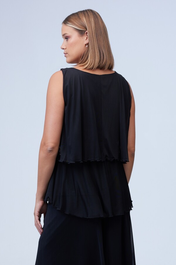 Blusa Capas NEGRO