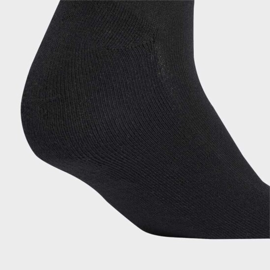 Medias Adidas Tobilleras 3 Rayas 3 Pares Negro