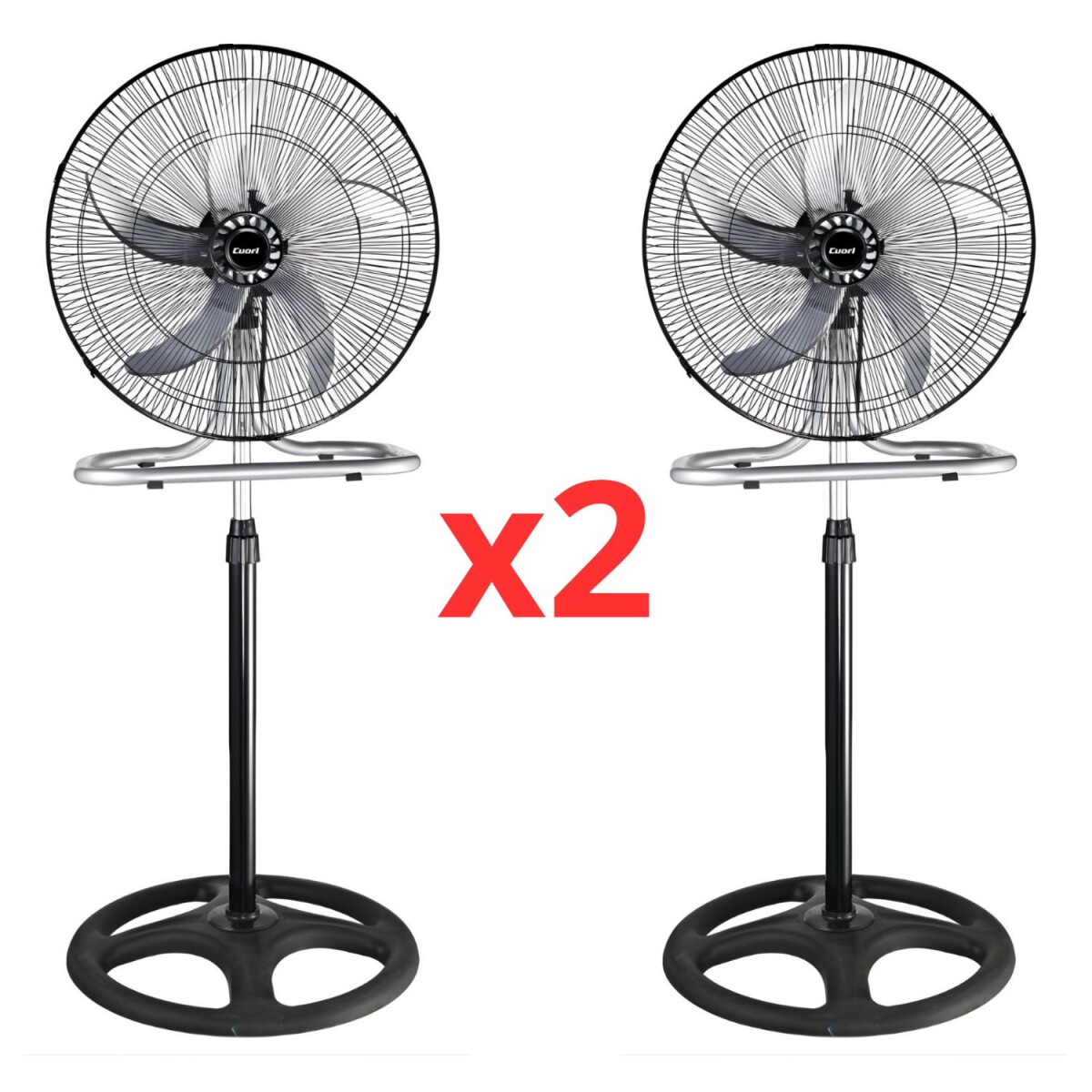 Ventilador 3 en 1 Cuori Vento con aspas metalicas 60w 50cm 