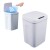 Papelera Cesto Basura Automatica 16l Basurero Sensor Color Variante Blanco