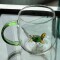 Taza de vidrio con diseño 3D 400ml Tortuga