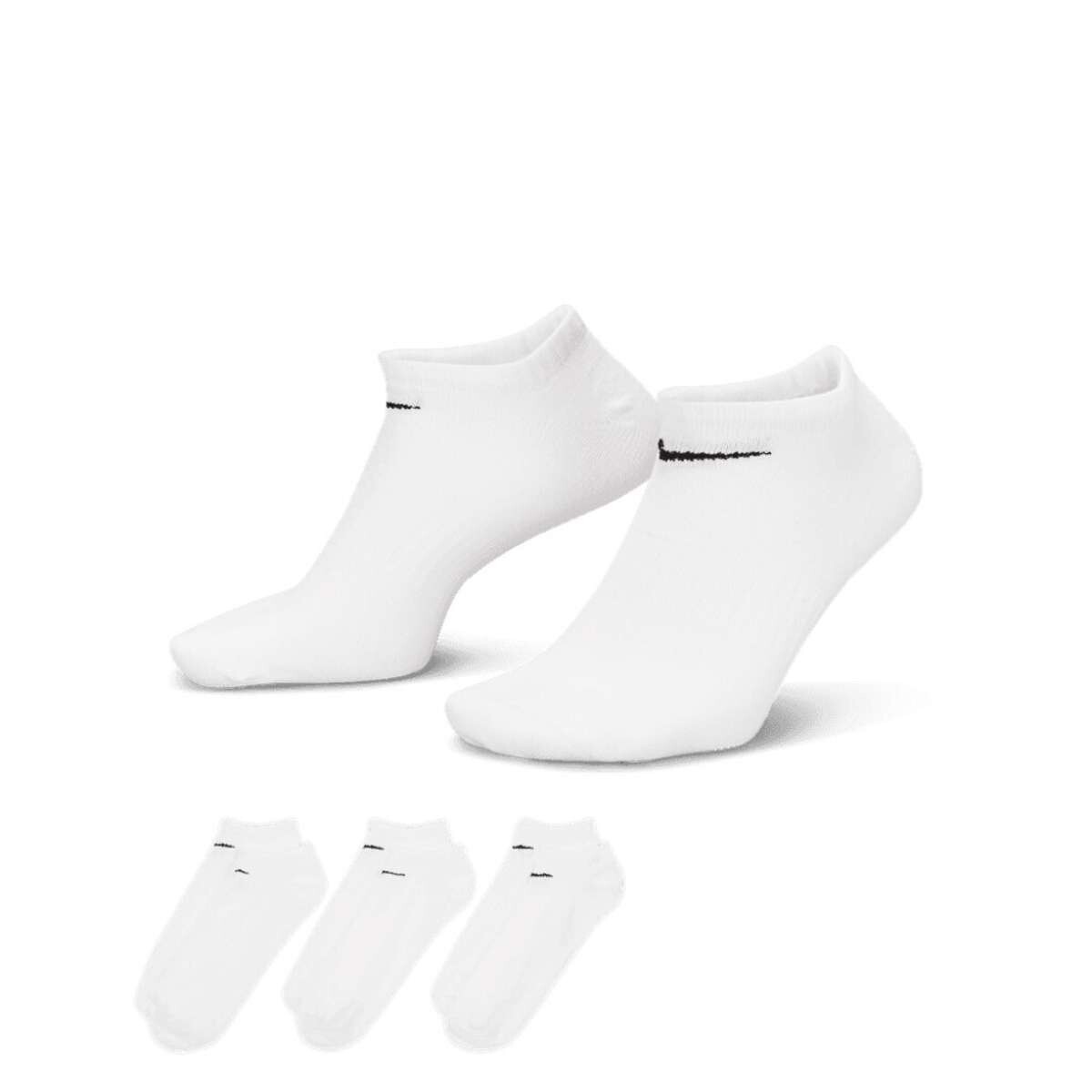 Medias Nike Everyday 3-Pack Unisex - Blanco 
