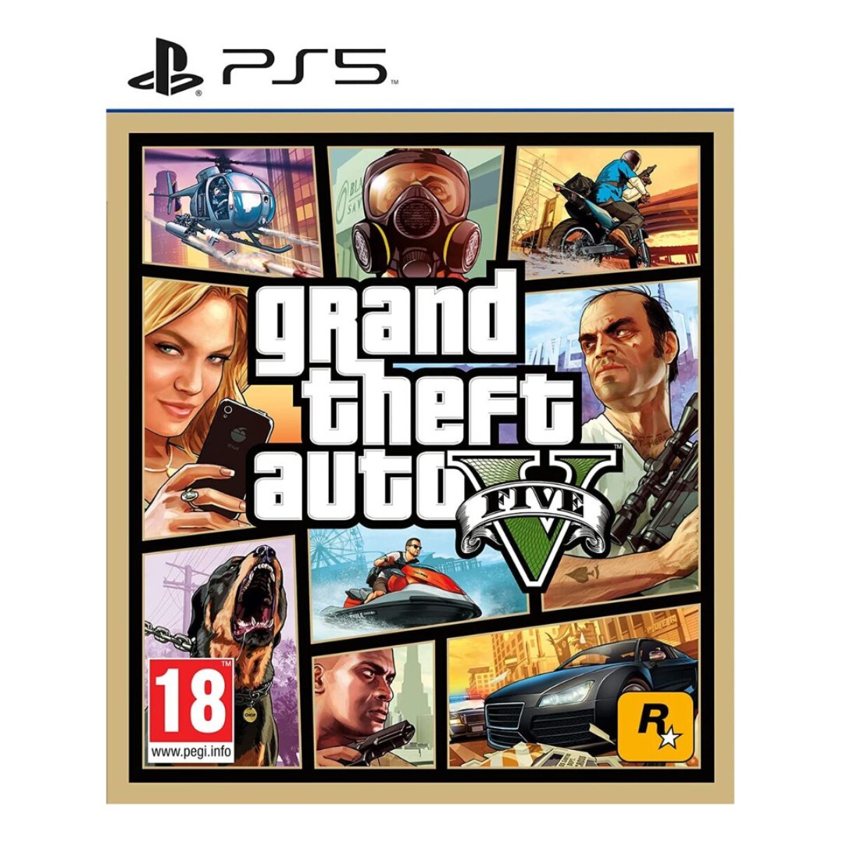 JUEGO GTA V PS5 PLAY 5 