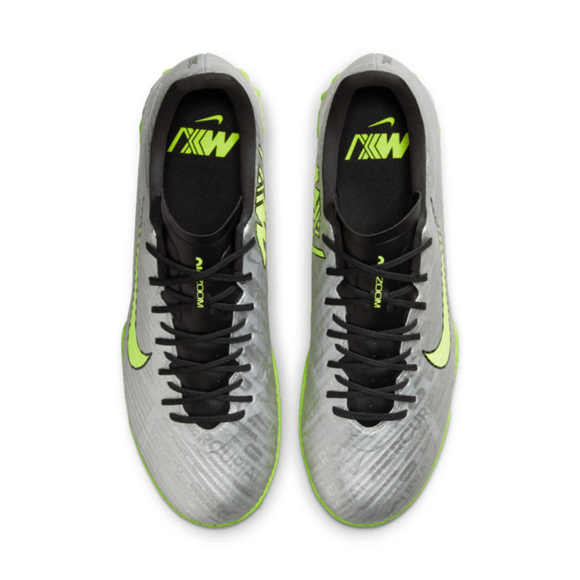 Championes Nike de Futbol 5 de Hombre FB8396 060 Plata verde Fluor Macri Life