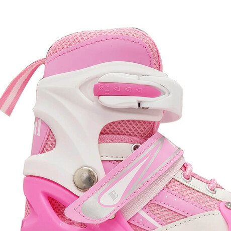 Patin Rollers Extensible Excelente Talles Y Colores Rosa