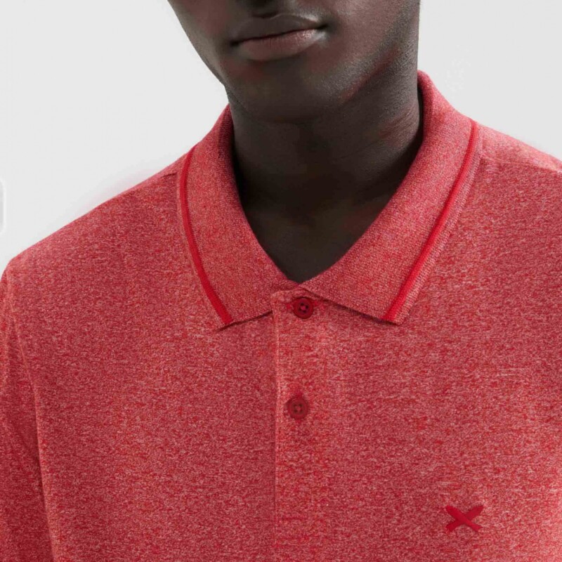 CAMISA POLO MM MASC ROJO OSCURO