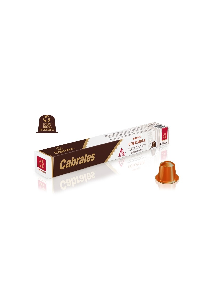 Cabrales Cápsulas Nespresso Colombia 55grs. 