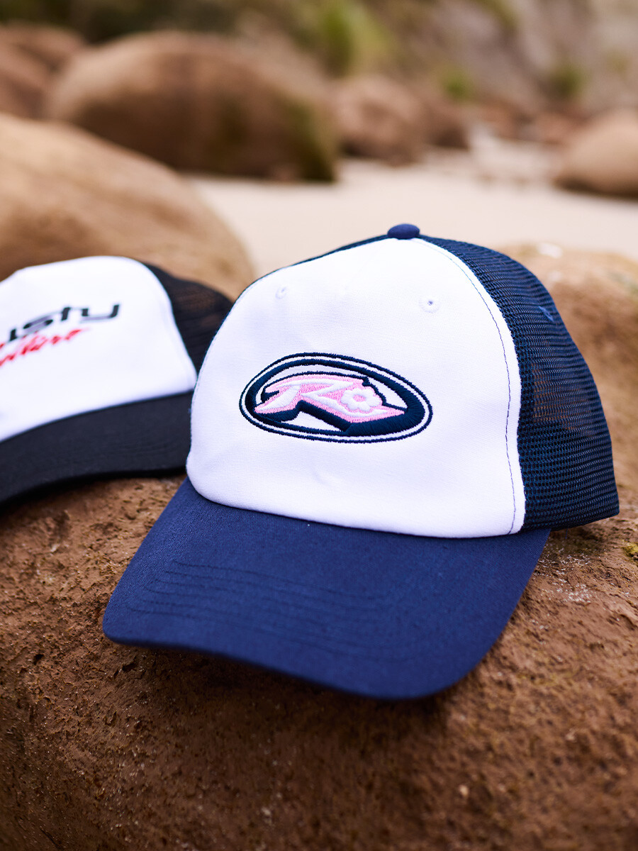 GORRO VISERA ARUNA RUSTY - Blanco 
