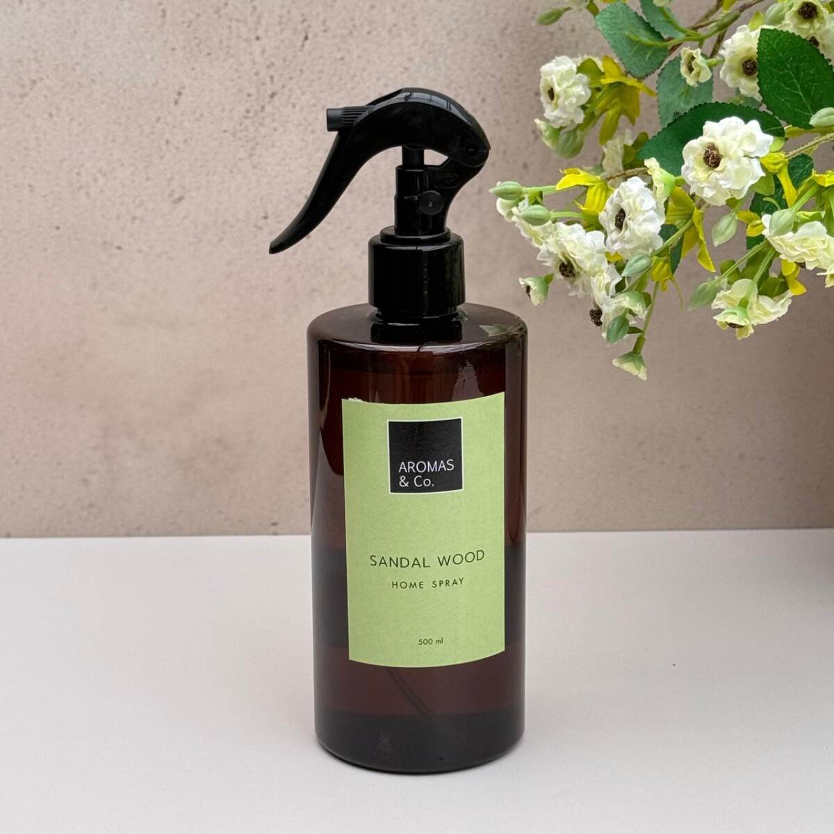 Spray Aromatizador Ambientes 500ML | Aromas & Co. - Sandal Wood 