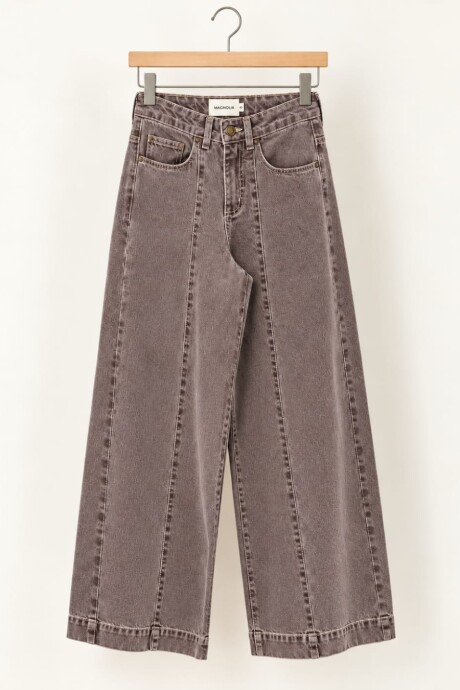 Pantalon Checa Denim Tostado