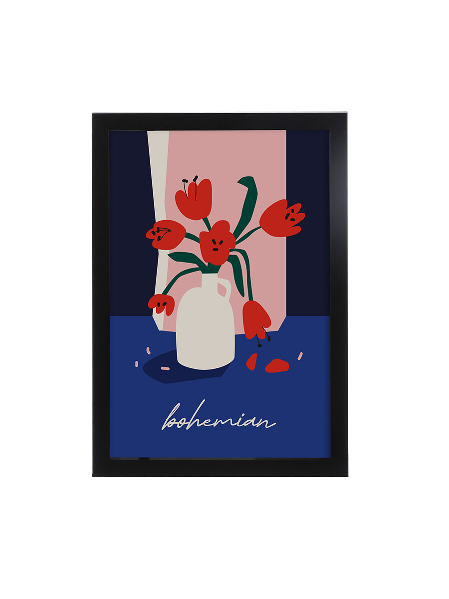 CUADRO BOHEMIAN - NEGRO 
