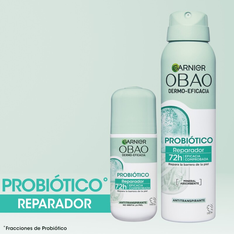 Desodorante Roll On Garnier Dermo Eficacia Probiótico 65 Ml. Desodorante Roll On Garnier Dermo Eficacia Probiótico 65 Ml.