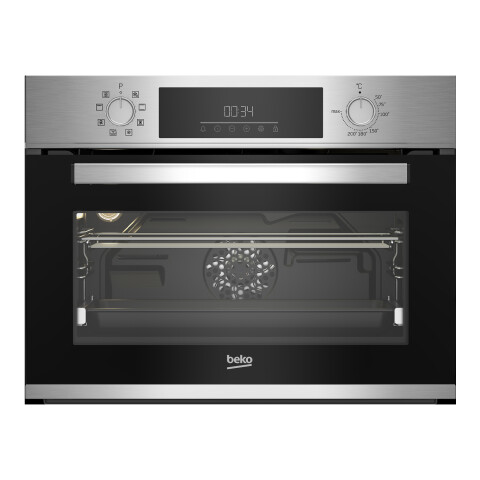 Horno De Empotrar Beko 48l Grill Convector Bbcm12300x HORNO DE EMPOTRAR BEKO 48L BBCM12300X