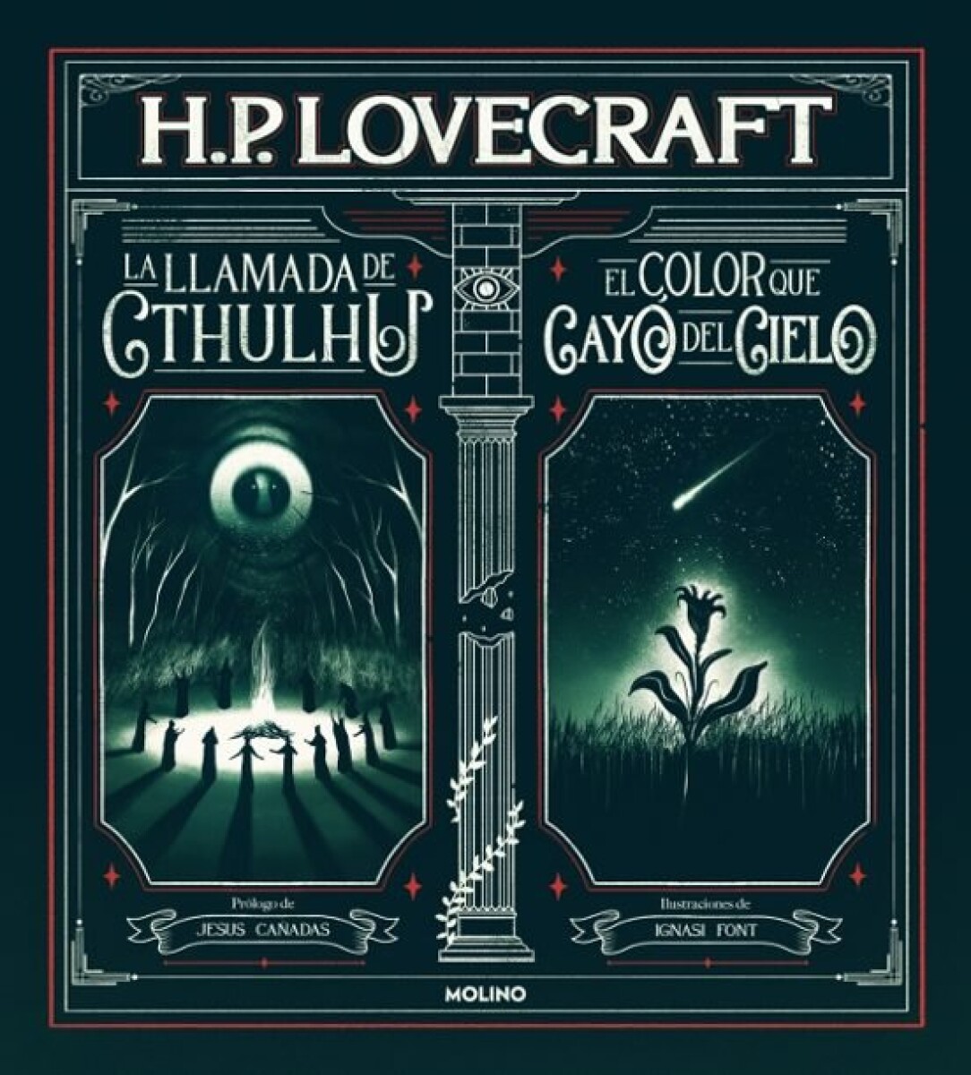 LA LLAMADA DE CTHULHU Y EL COLOR QUE CAYO DEL CIELO 