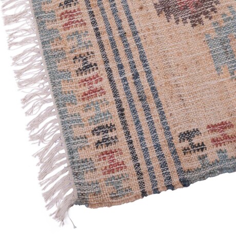 ALFOMBRA YUTE MULTICOLOR JULIETA
