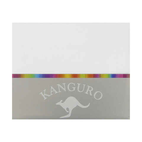 Sábana Ajustable Queen Size Bukara Kanguro 100% Microfibra BLANCO
