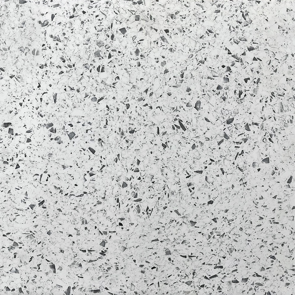 PORCELANATO GAS-D7203 TERRAZZO BLACK "A" 60X60 CM Porcelanato Gas-d7203 Terrazzo Black "a" 60x60 Cm