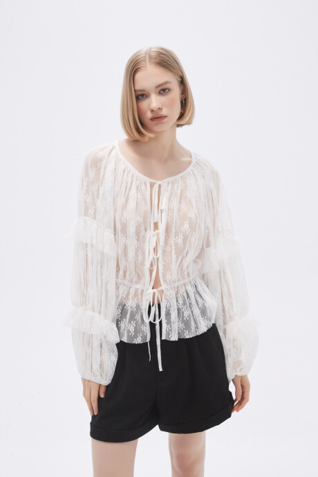 Blusa Davey Blanco