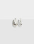 Aros Argollas De metal Aro Argolla De Metal - Plateado