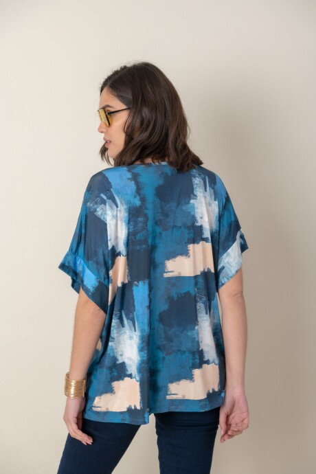 REMERA GIENNAH Azul