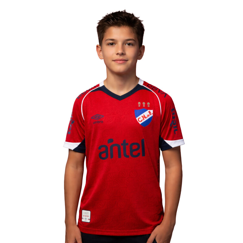 Camiseta Nacional Umbro AWAY 1 2026 de Niño - NU243120 Rojo