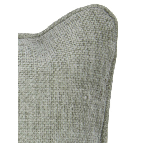 Almohadón HORNFIOL 35x50 chenille verde Verde