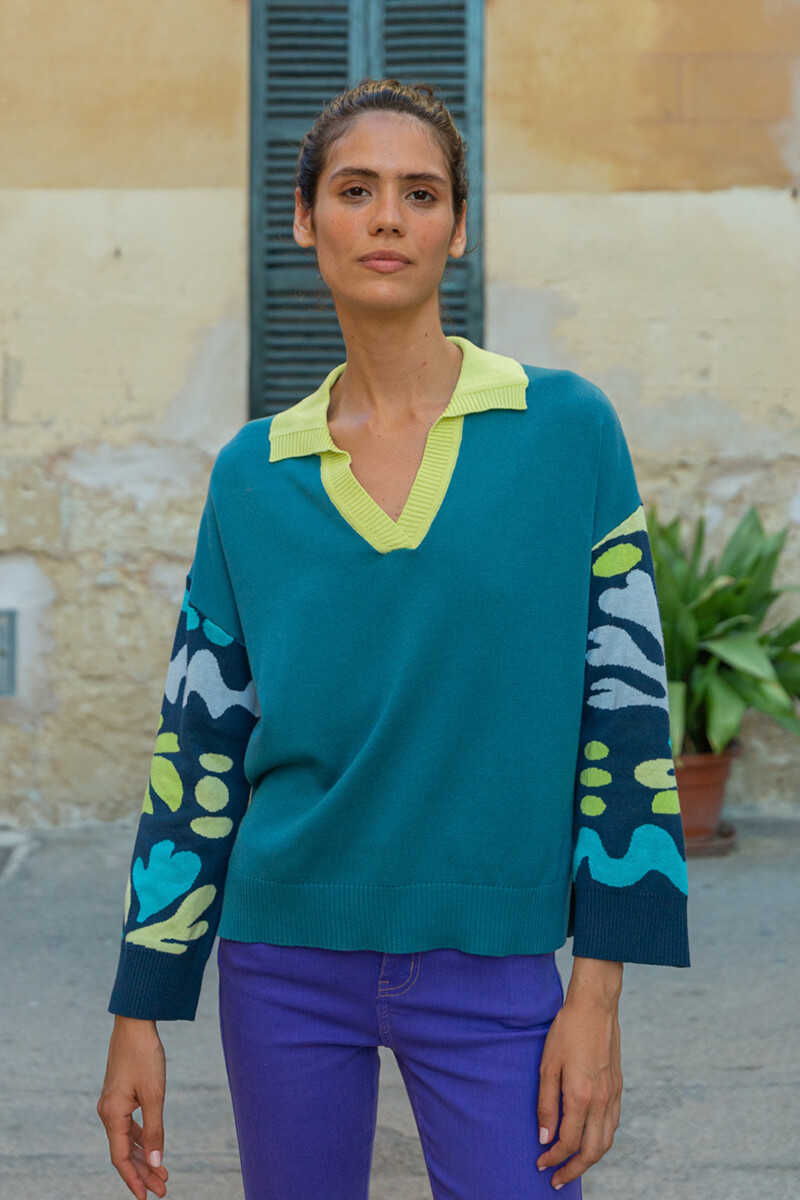 Sweater Matisse - Petroleo 