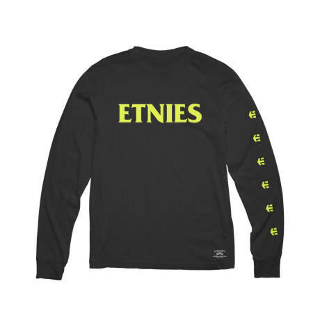 REMERA ETNIES DYSTOPIA Black