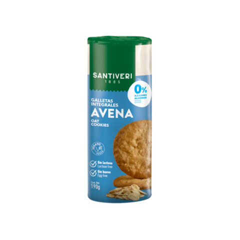 Galletas De Avena Sin Azúcar Santiveri Galletas Santiveri Avena 0%